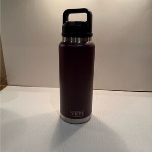 Deep Eggplant Yeti 36 oz Rambler Water Bottle